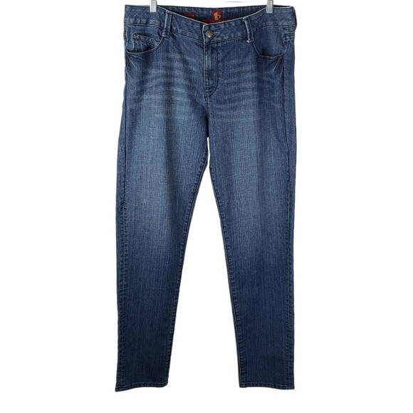 Sasson Womens Jeans Size 16 Skinny Leg Shuffle Last Dance Wash Vintage 36x33 - Picture 8 of 8